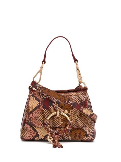 chloe tasche schlangen print|Women's Bags .